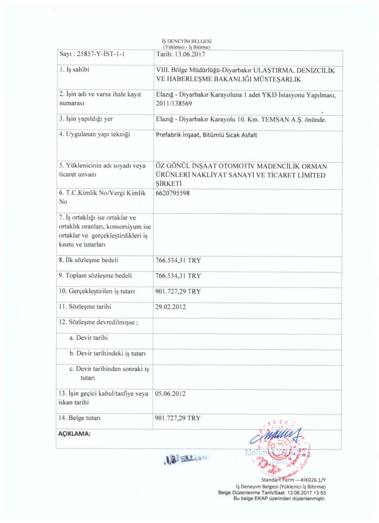 DIYARBAKIR-ULASTIRMA-DENIZCILIK-VE-HABERLESME-ELAZIG-DIYARBAKIR-1-ADET-YKD-ISTASYONU